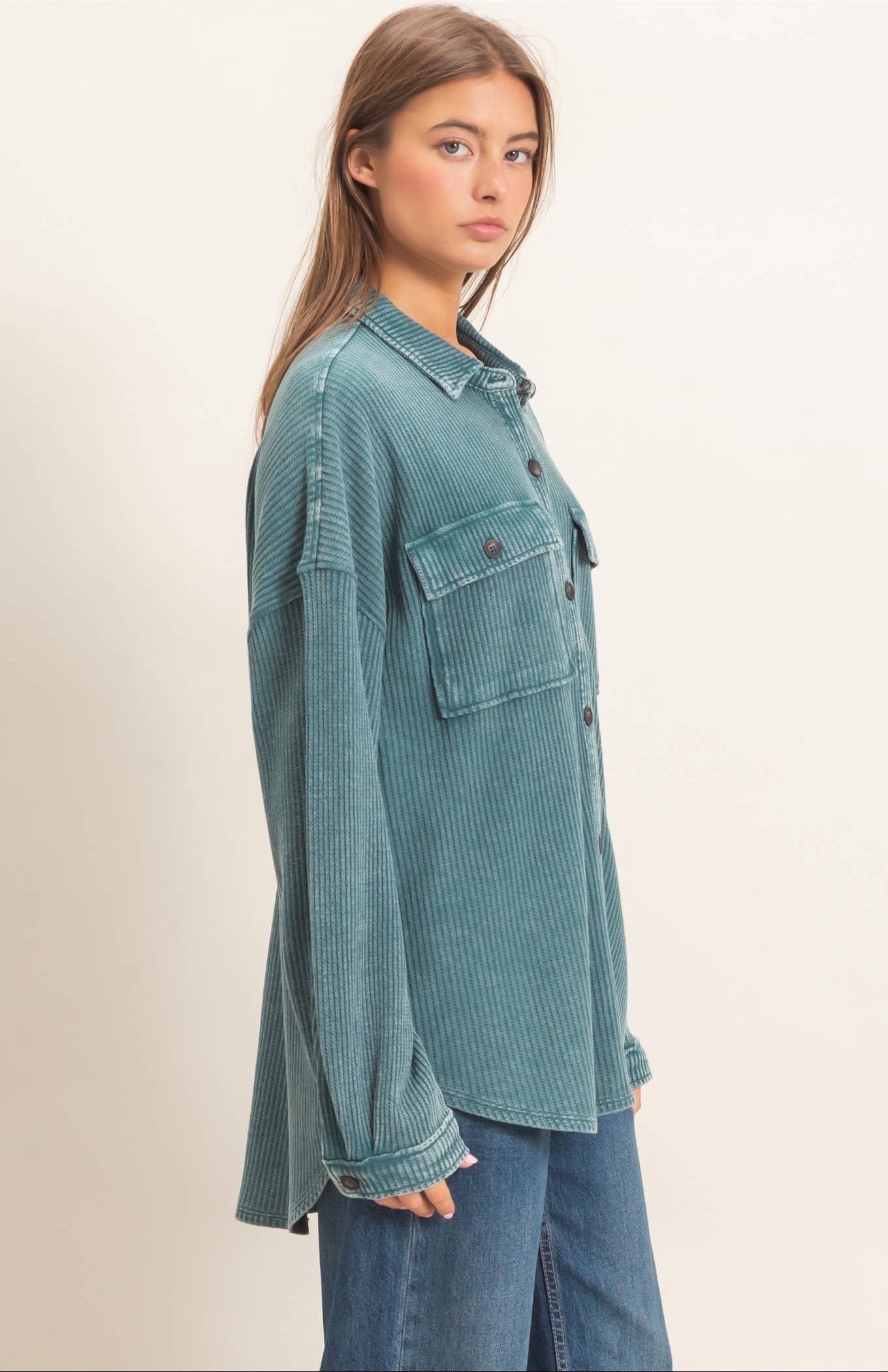 Bonfire Button Down