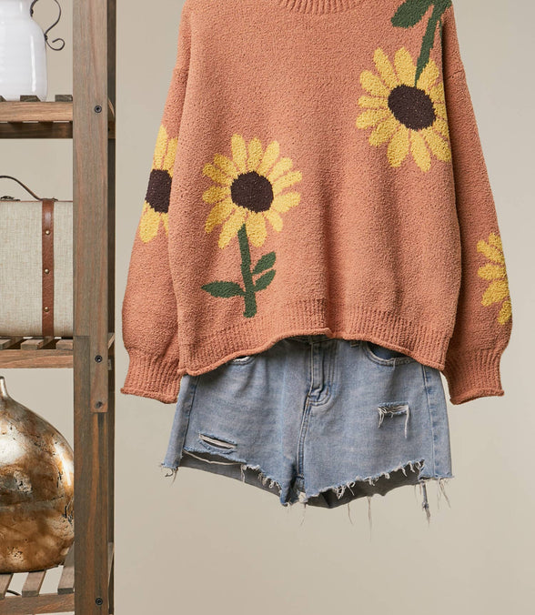 Sundaze Sunflower Sweater