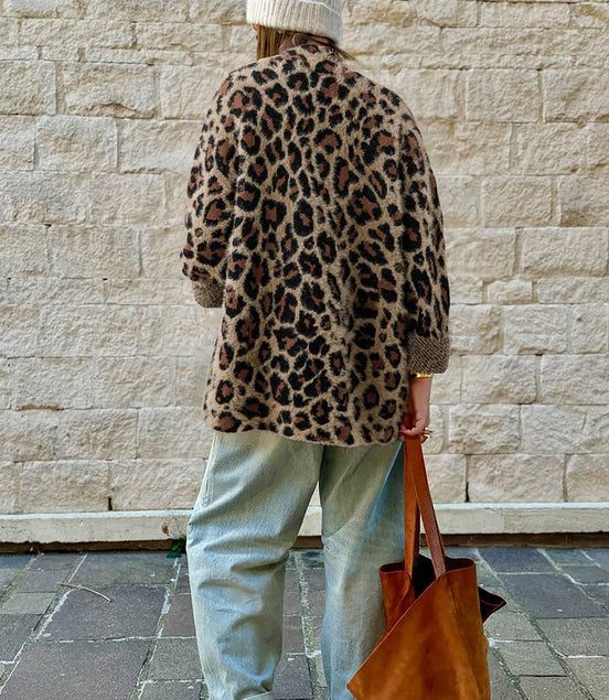 Leopard Cardigan