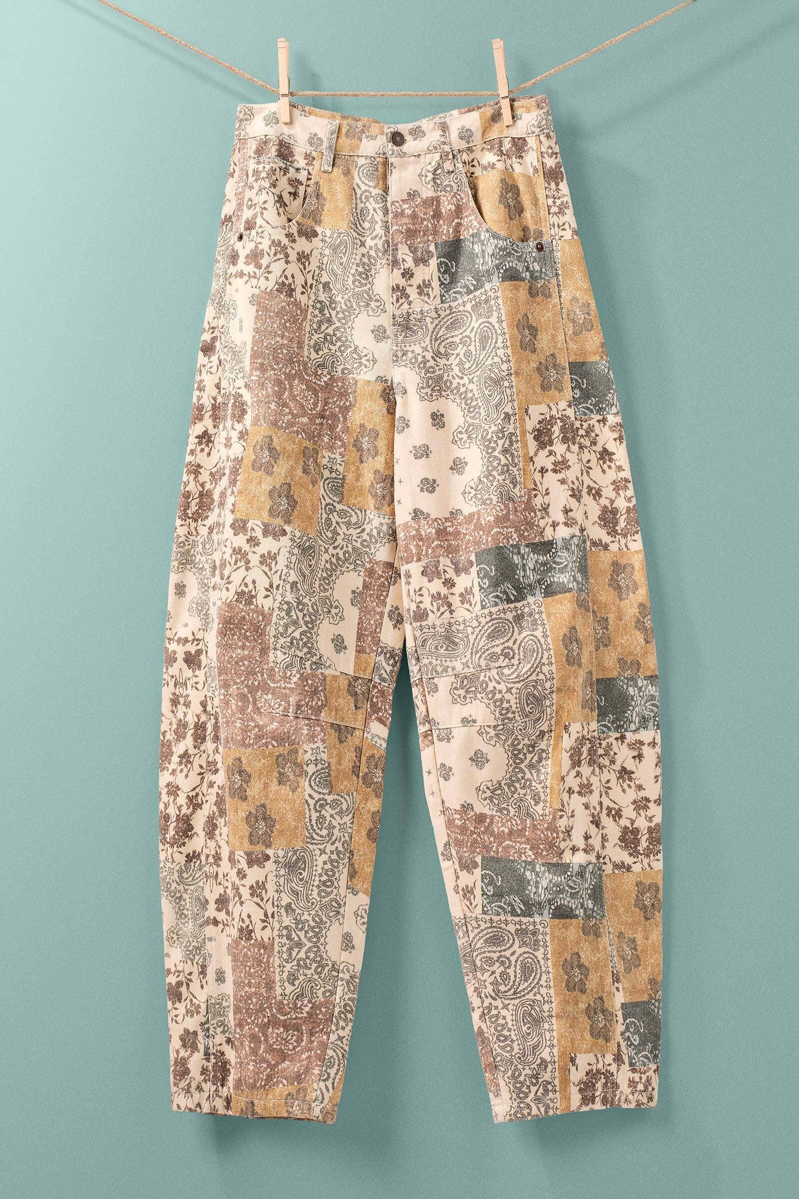 Indie - Boho Patchwork  Pants