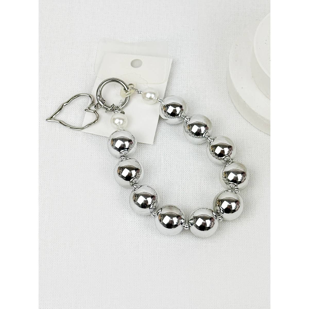 Teddy Bear and Bow, Heart or Bow Mixed keychain