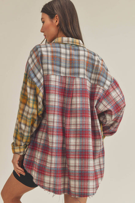 Frankie - Patchwork Flannel
