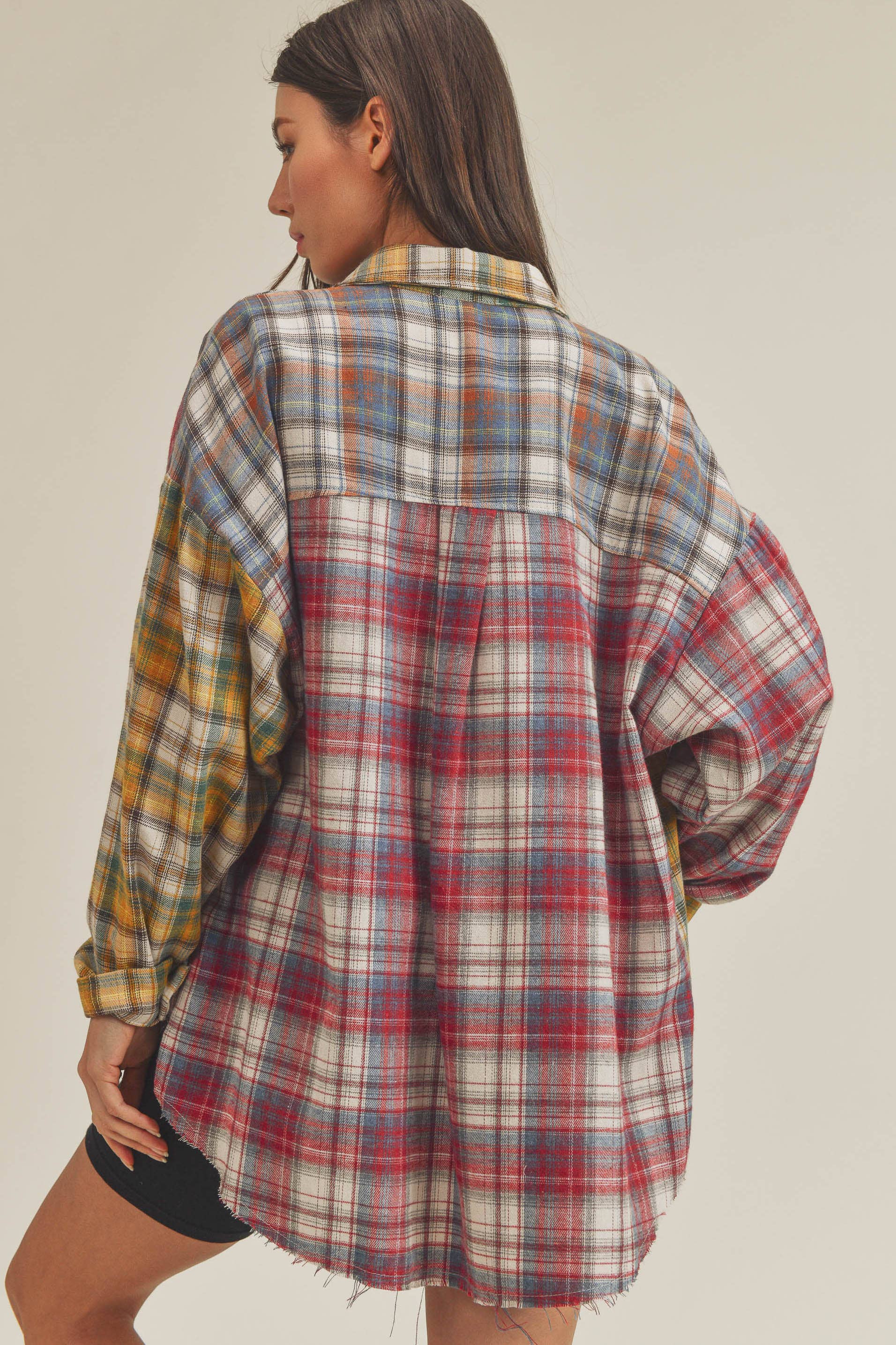 Frankie - Patchwork Flannel
