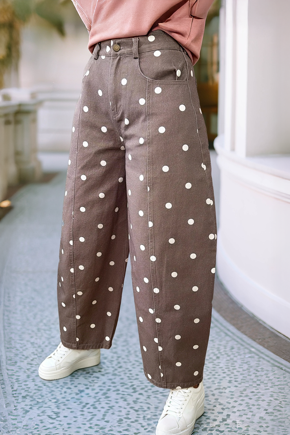 Steph - Polka Dot Barrel