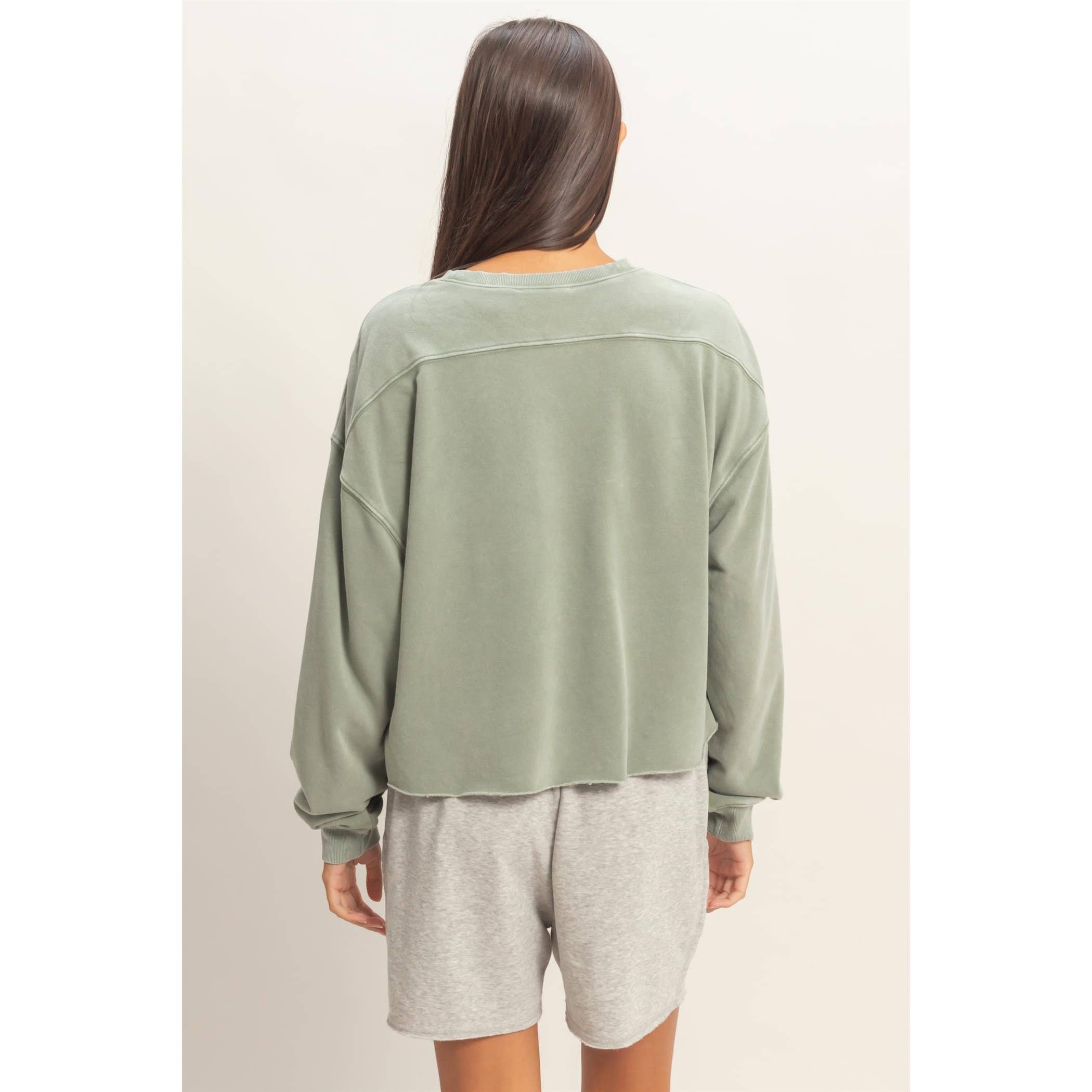 Zoey - Cropped Pullover