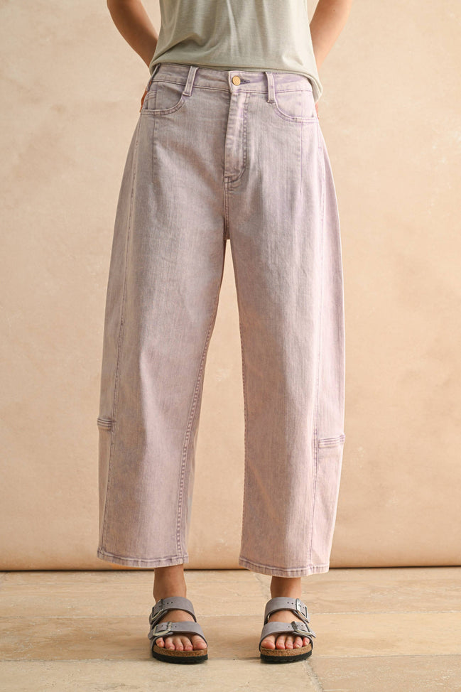Lacey - Pastel Barrel Pants
