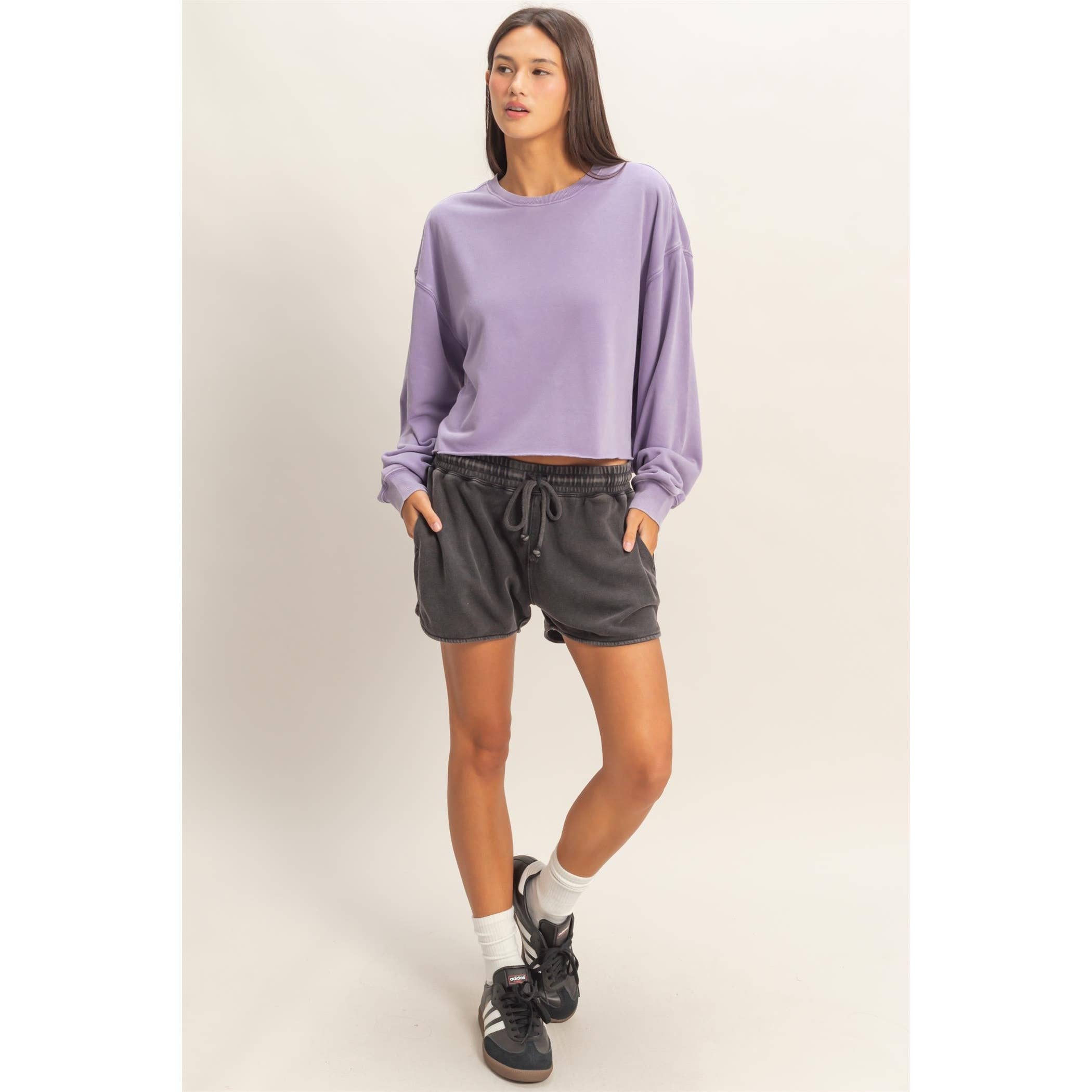 Zoey - Cropped Pullover