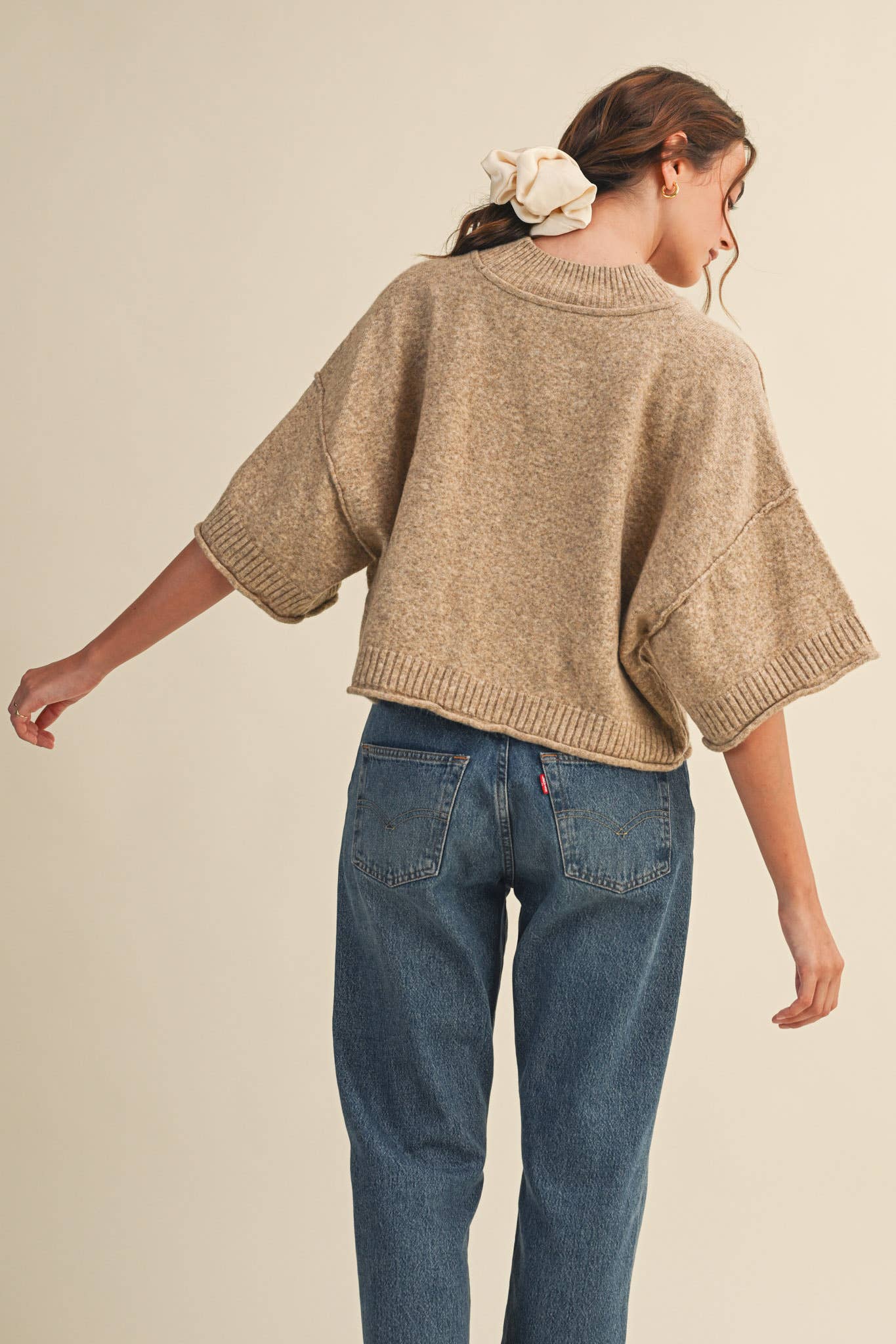 Shea – Cropped Knit Top