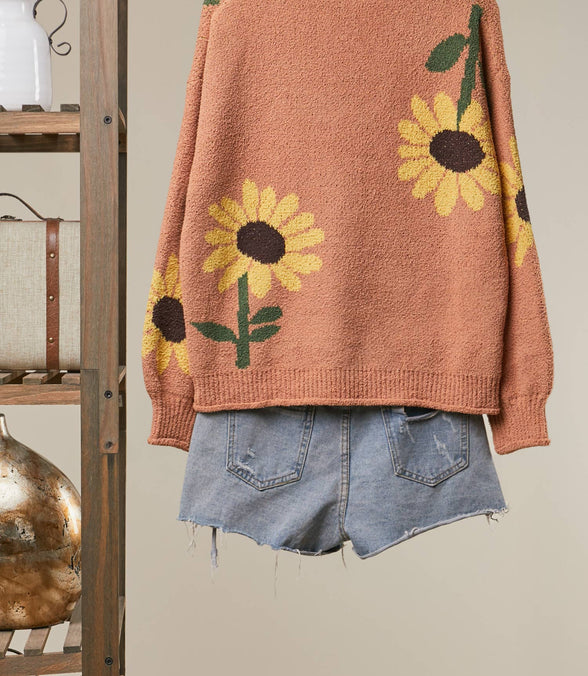 Sundaze Sunflower Sweater