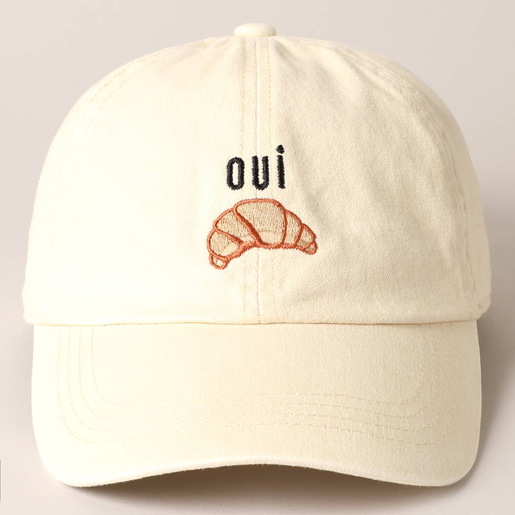 Oui Croissant Hat
