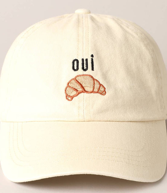 Oui Croissant Hat