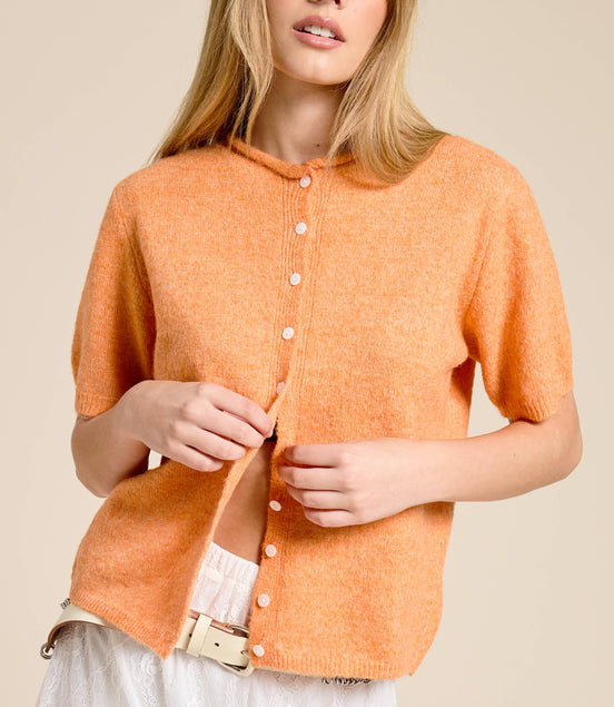 Stevie - Short Sleeve Cardigan