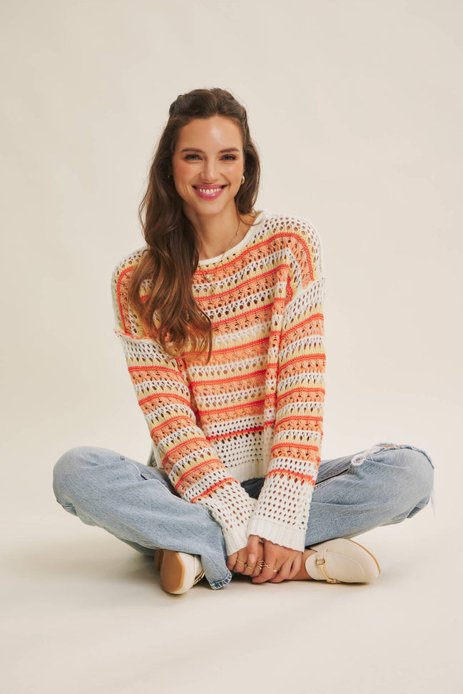 Clementine - Crochet Sweater