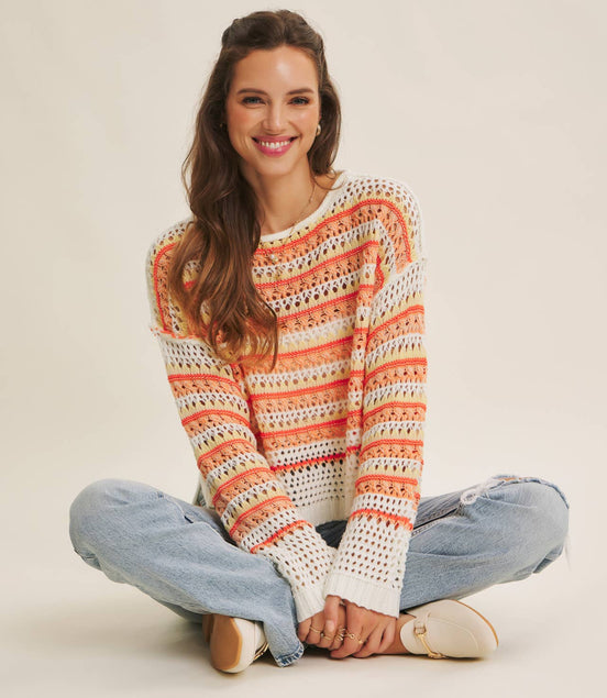 Clementine - Crochet Sweater