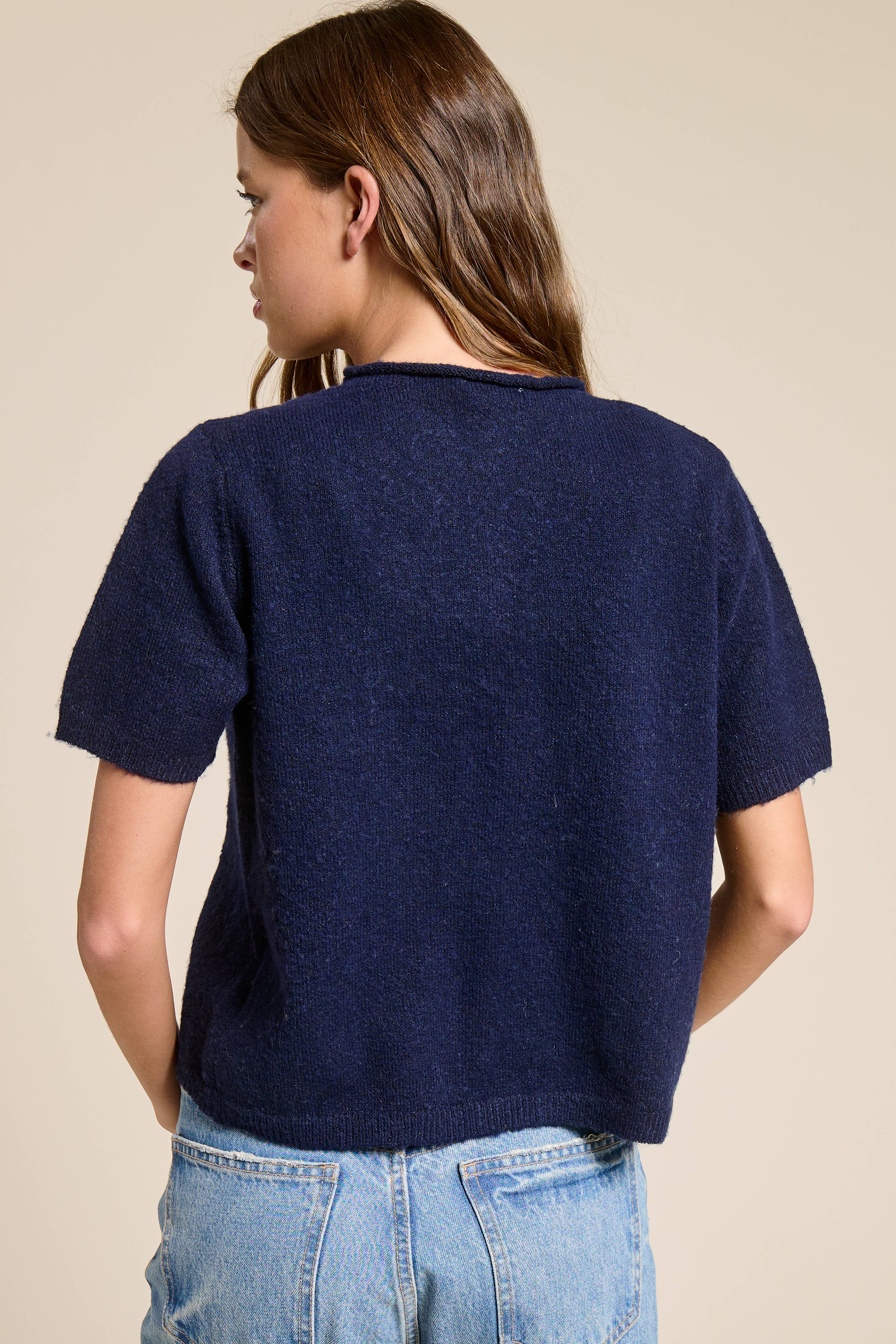 Stevie - Short Sleeve Cardigan