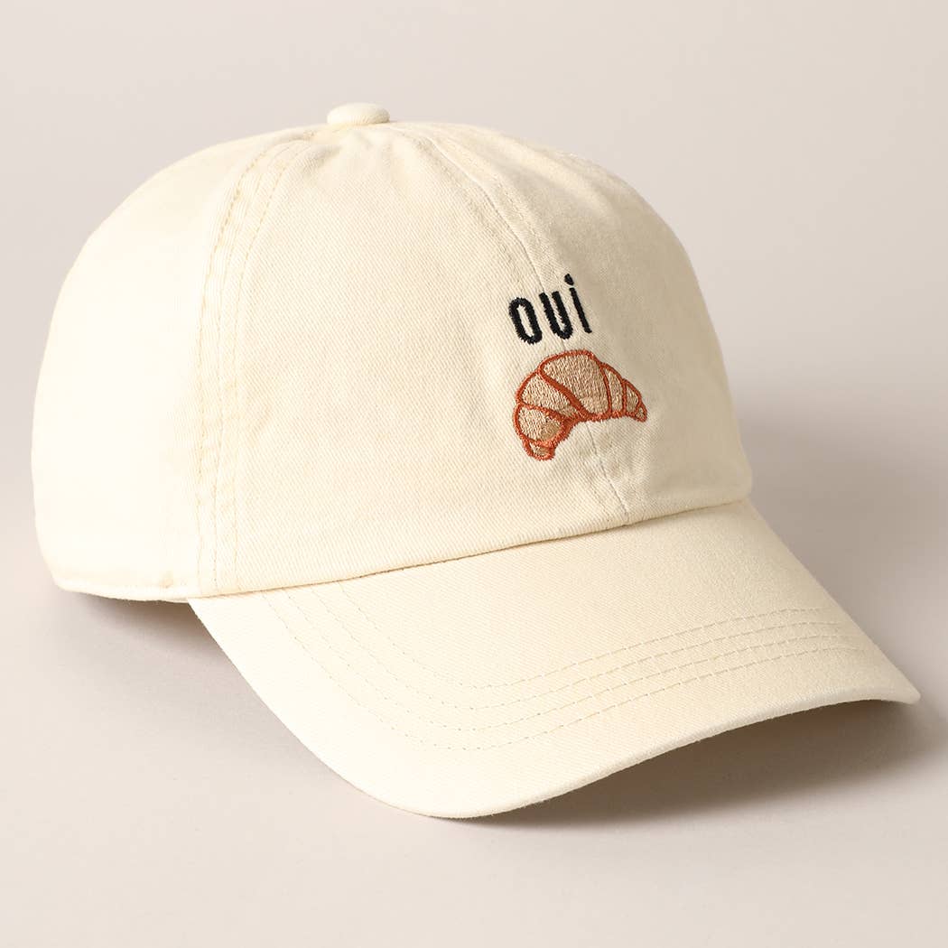 Oui Croissant Hat