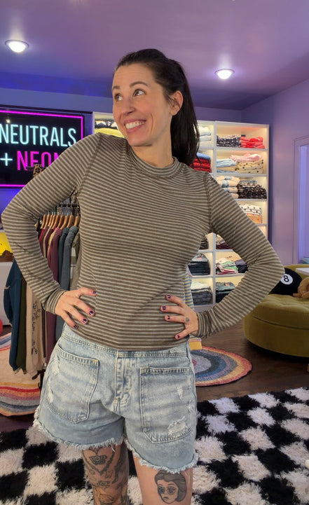 Dune Stripe Long Sleeve