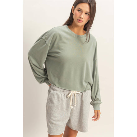 Zoey - Cropped Pullover