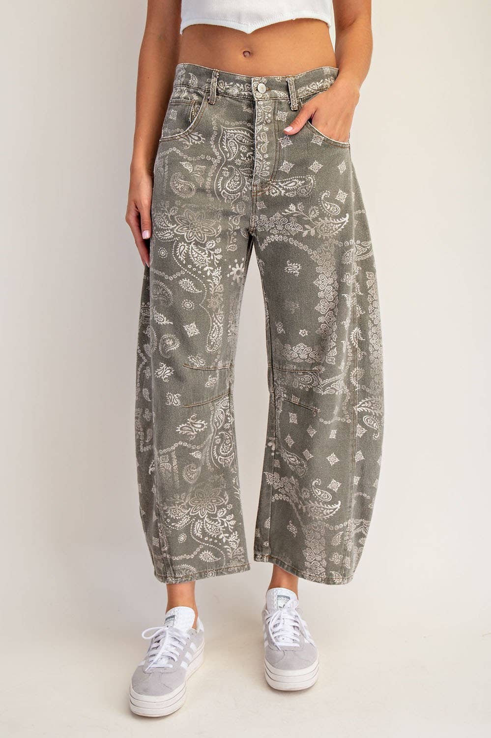 Paisley - Barrel Jeans