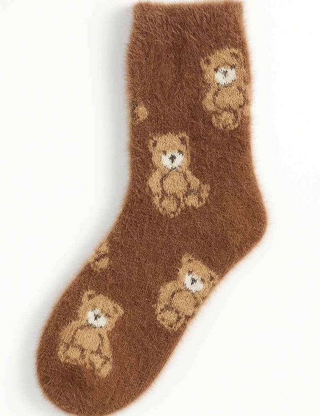 Snuggle - Teddy Bear Socks