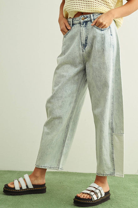 Hollie - Barrel Jeans