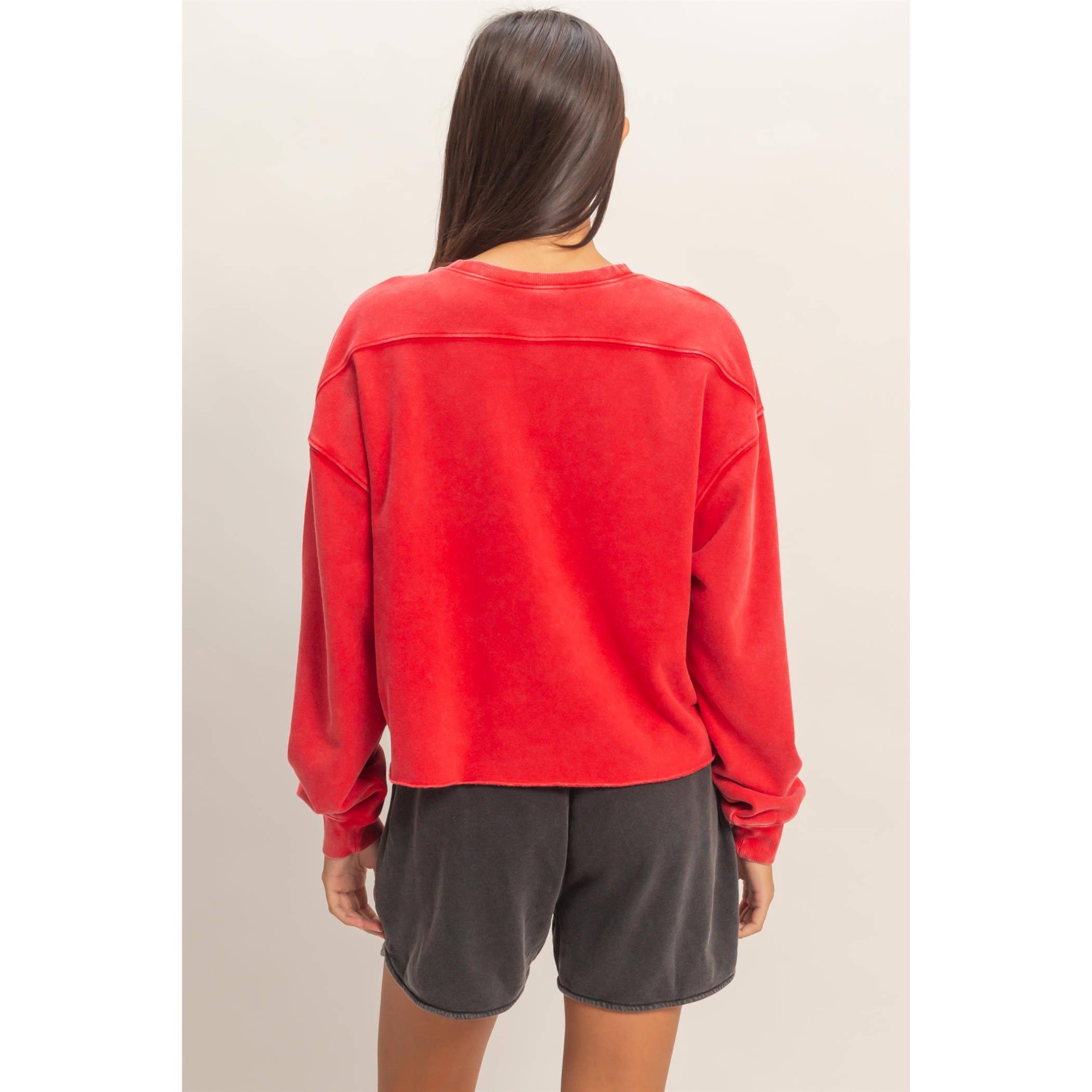 Zoey - Cropped Pullover
