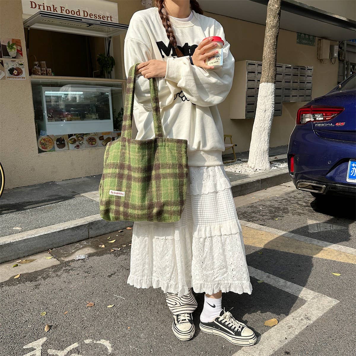 Scout Plaid Tote Bag
