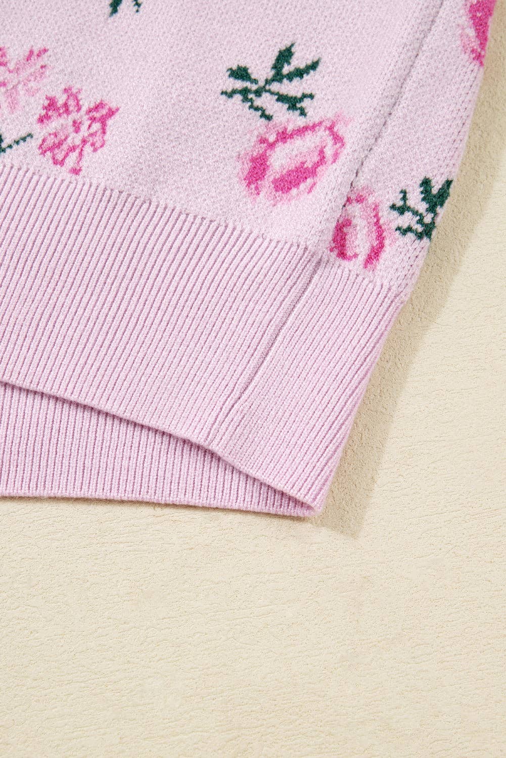 Rosa- Cropped Knit Sweater