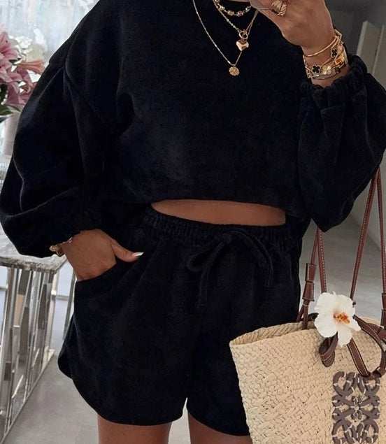 Haven - Pullover and Shorts Set