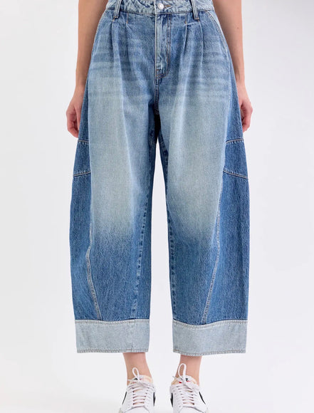 Oscar Two Toned Denim Pants