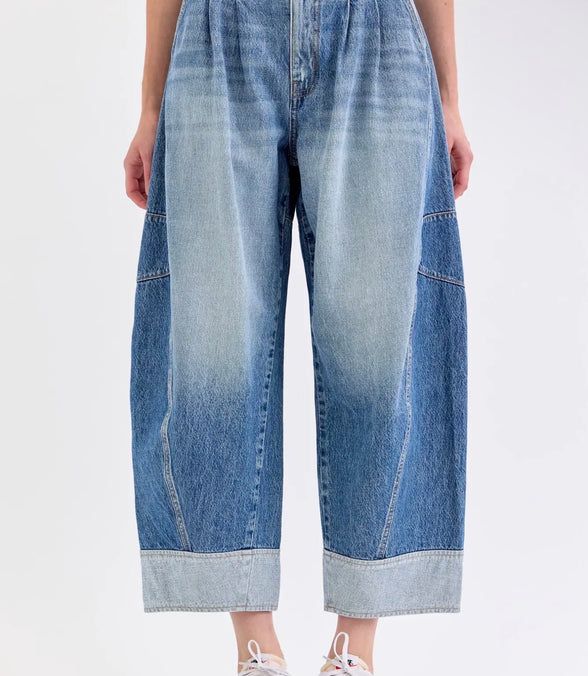 Oscar Two Toned Denim Pants