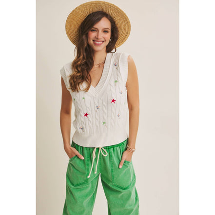 Kelly - Green Wide Leg Cotton Pants