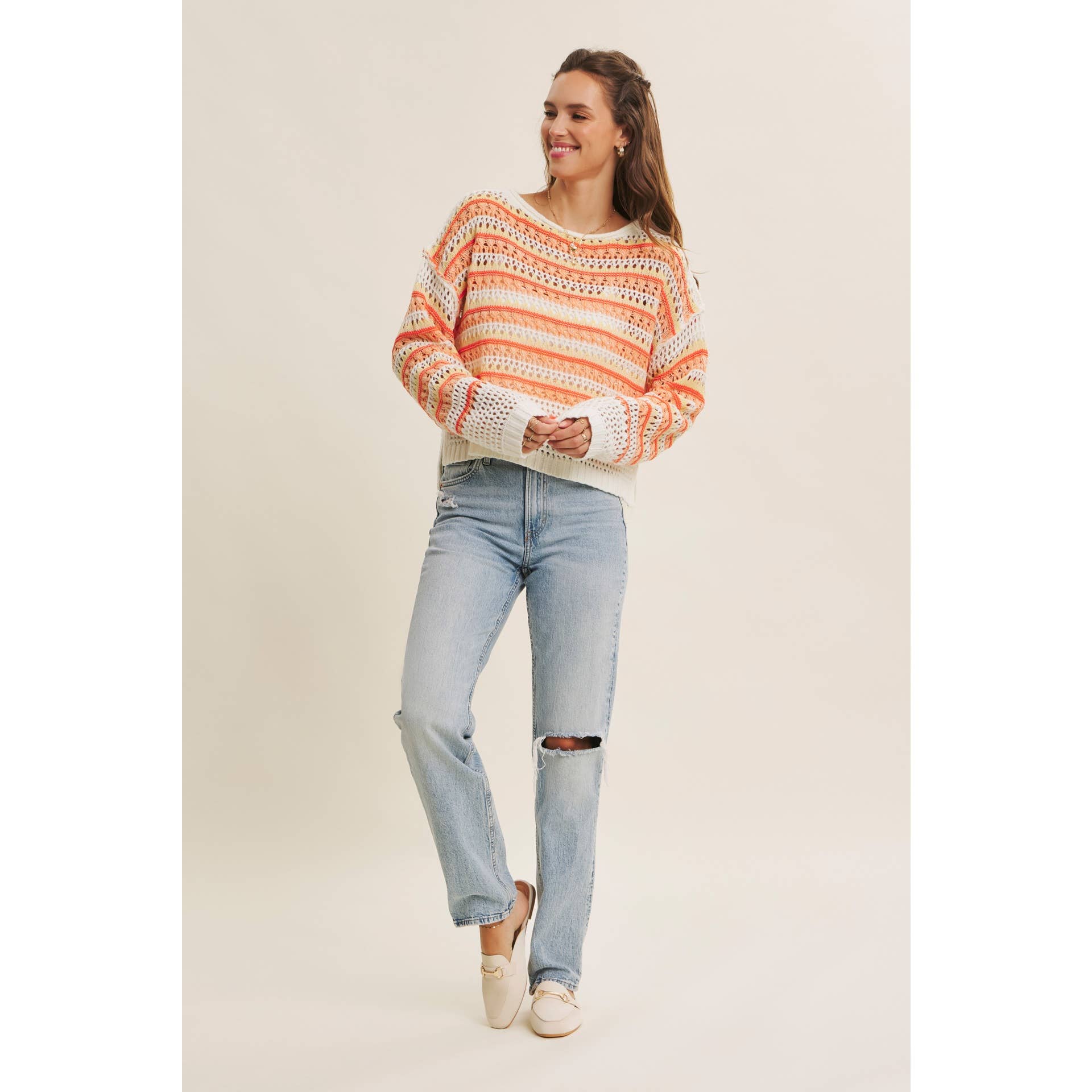 Clementine - Crochet Sweater