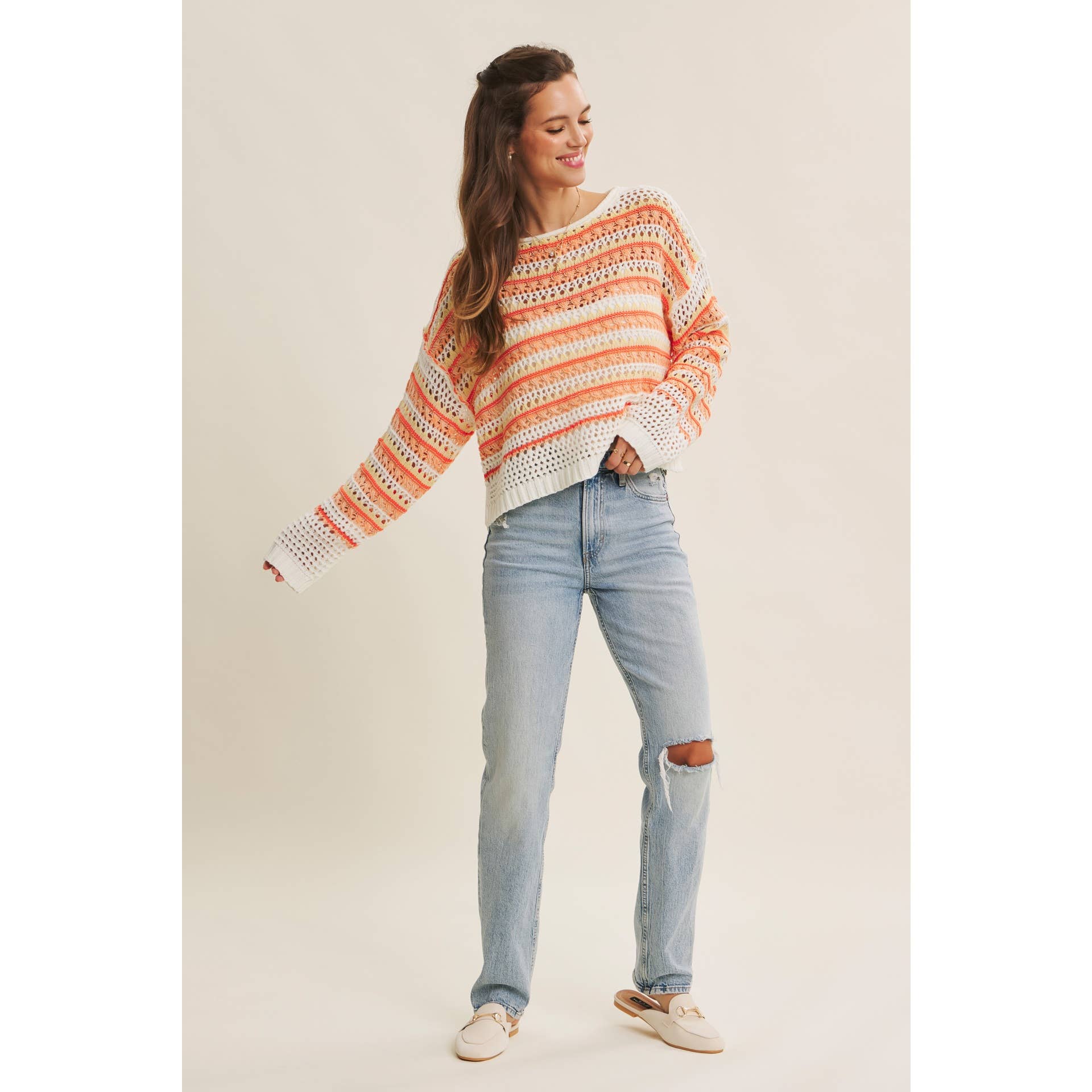 Clementine - Crochet Sweater