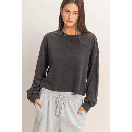 Zoey - Cropped Pullover