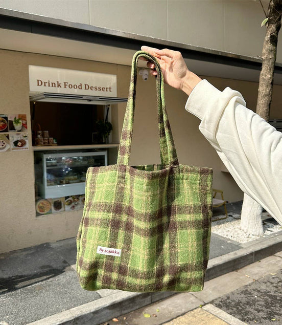 Scout Plaid Tote Bag