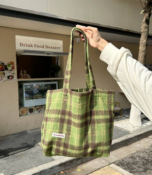 Scout Plaid Tote Bag