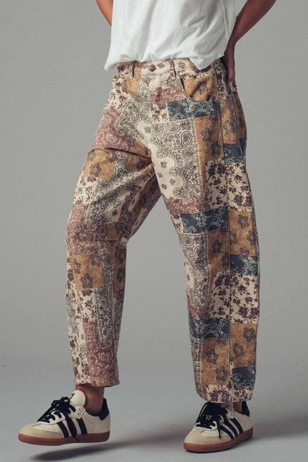 Indie - Boho Patchwork  Pants