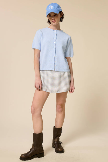 Stevie - Short Sleeve Cardigan