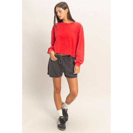 Zoey - Cropped Pullover