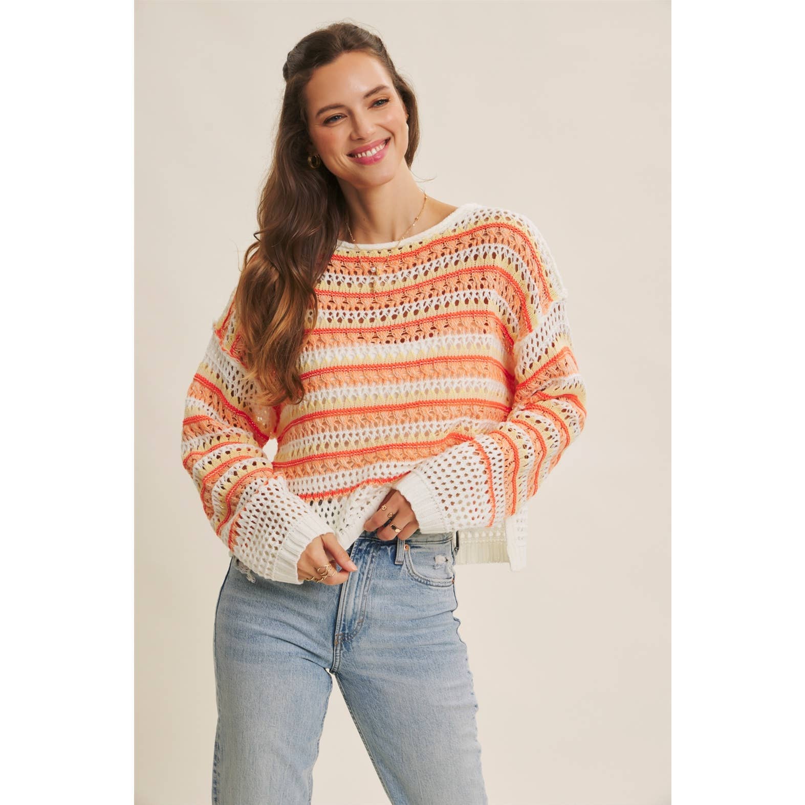 Clementine - Crochet Sweater