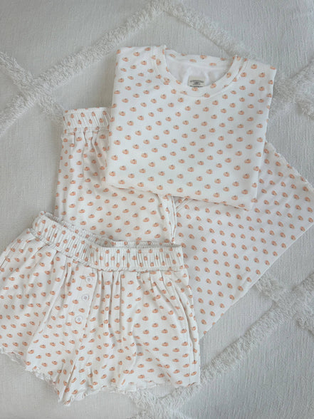 Pumpkin Autumn Fall Lounge Top