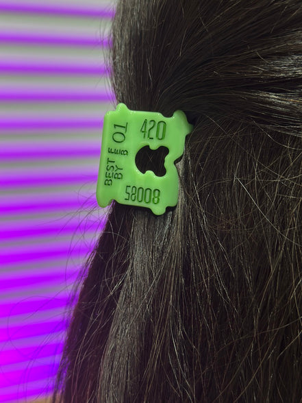 Bread Tag Hair Clip