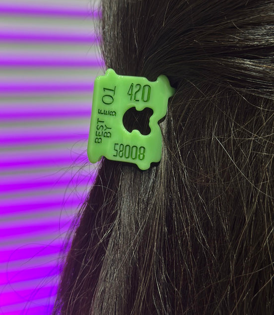 Bread Tag Hair Clip
