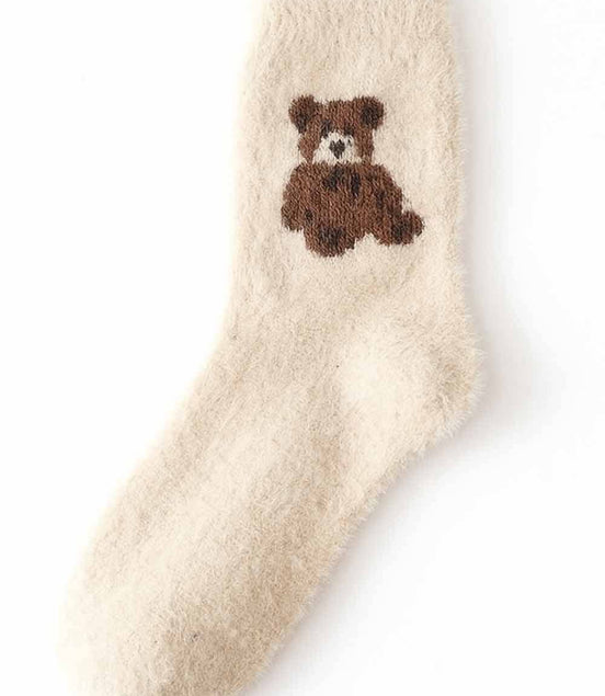 Snuggle - Teddy Bear Socks