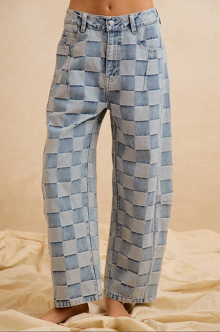 Drew - Denim Wie Barrel Jeans