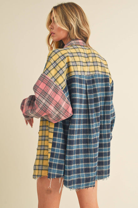 Frankie - Patchwork Flannel