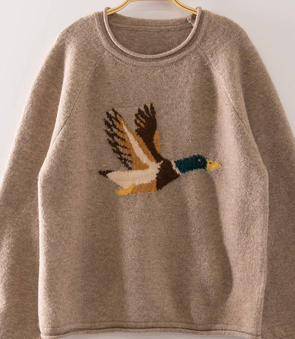 Mallard in Flight Sweater