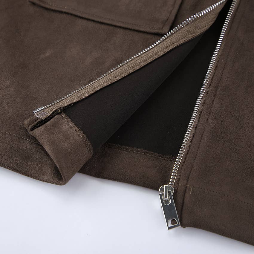 Woodstock Faux Suede Jacket