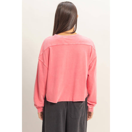 Zoey - Cropped Pullover